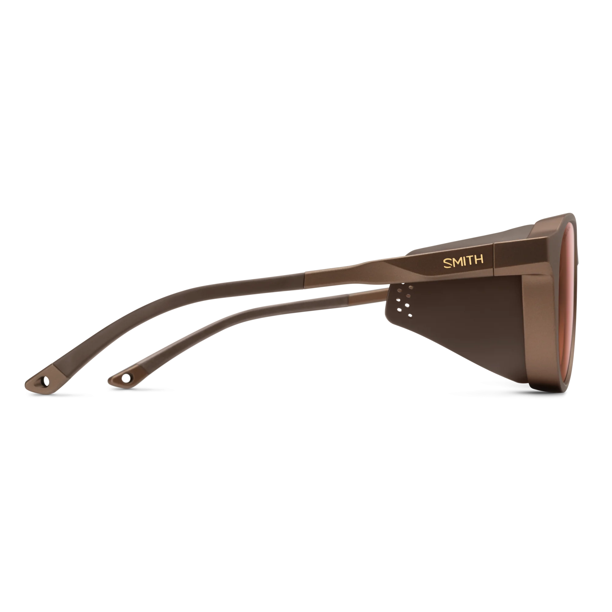 Lunettes de soleil Smith - Venture - Gold Dust mat - ChromaPop Glacier Photochromic Rose Gold Mirror - Cat.1 à 4