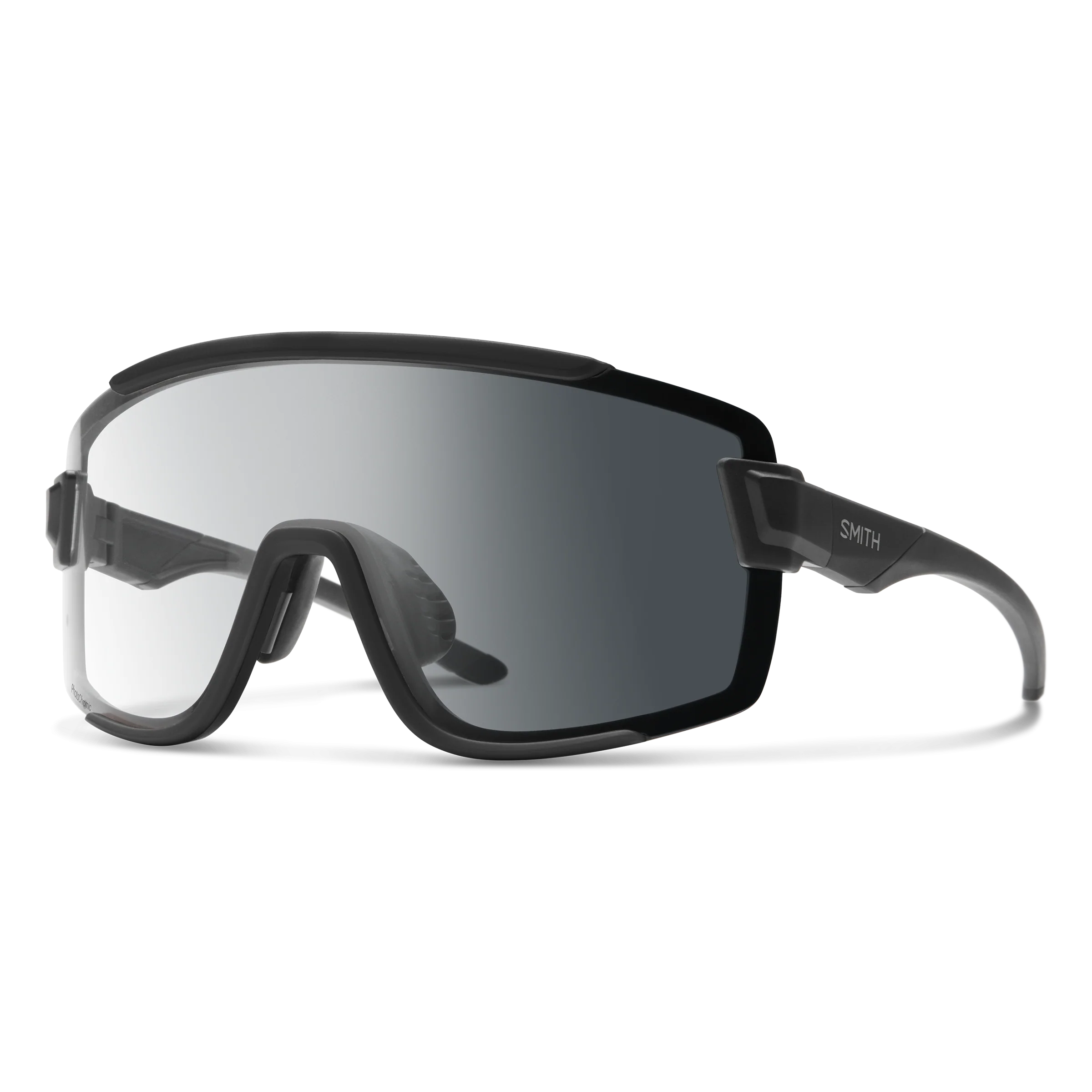 Lunettes de soleil Smith - Wildcat - Noir mat - ChromaPop Photochromic Clear To Gray - Cat.1 à 3