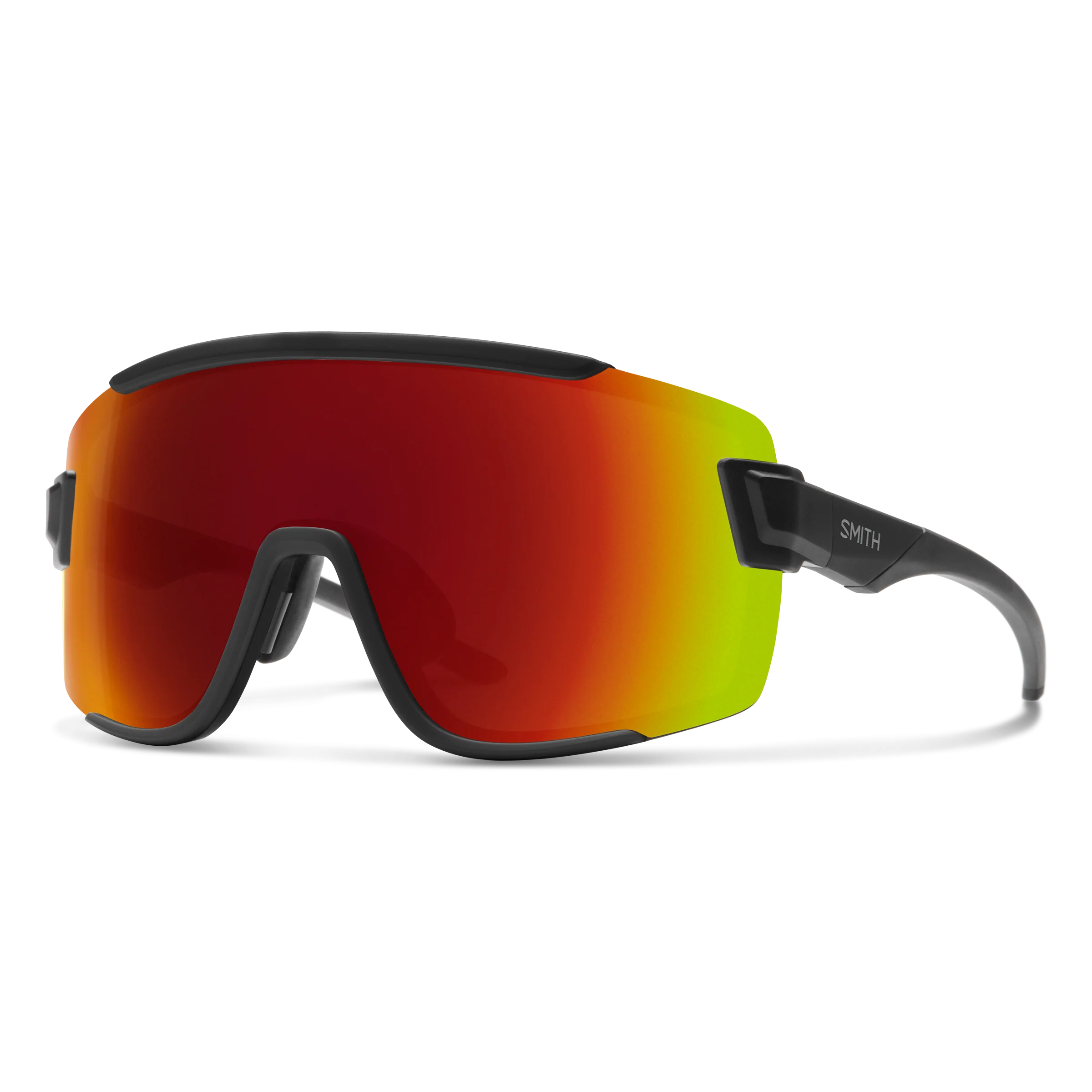 Lunettes de soleil Smith - Wildcat - Noir mat - ChromaPop Red Mirror - Cat.3