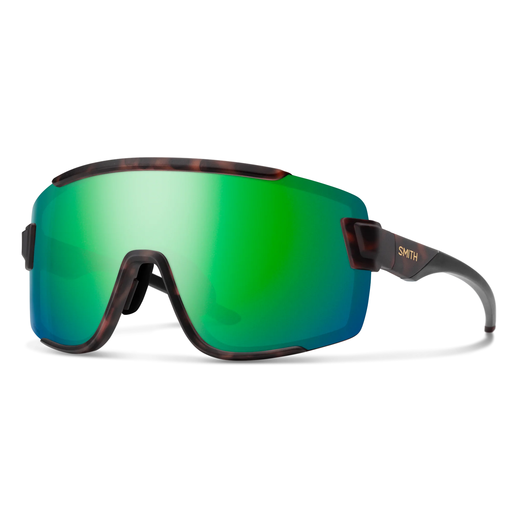 Lunettes de soleil Smith - Wildcat - Écaille mat - ChromaPop Polarized Green Mirror - Cat.3