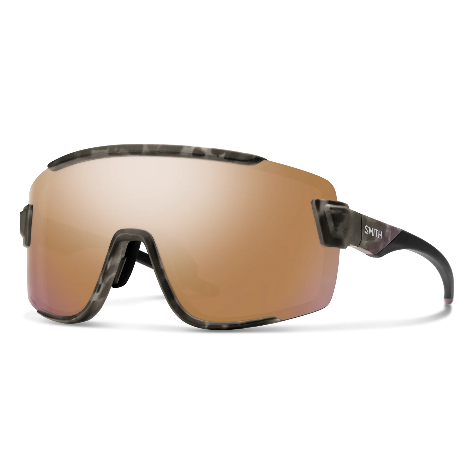 Lunettes de soleil Smith - Wildcat - Salt Haze mat - ChromaPop Rose Gold Mirror - Cat.3