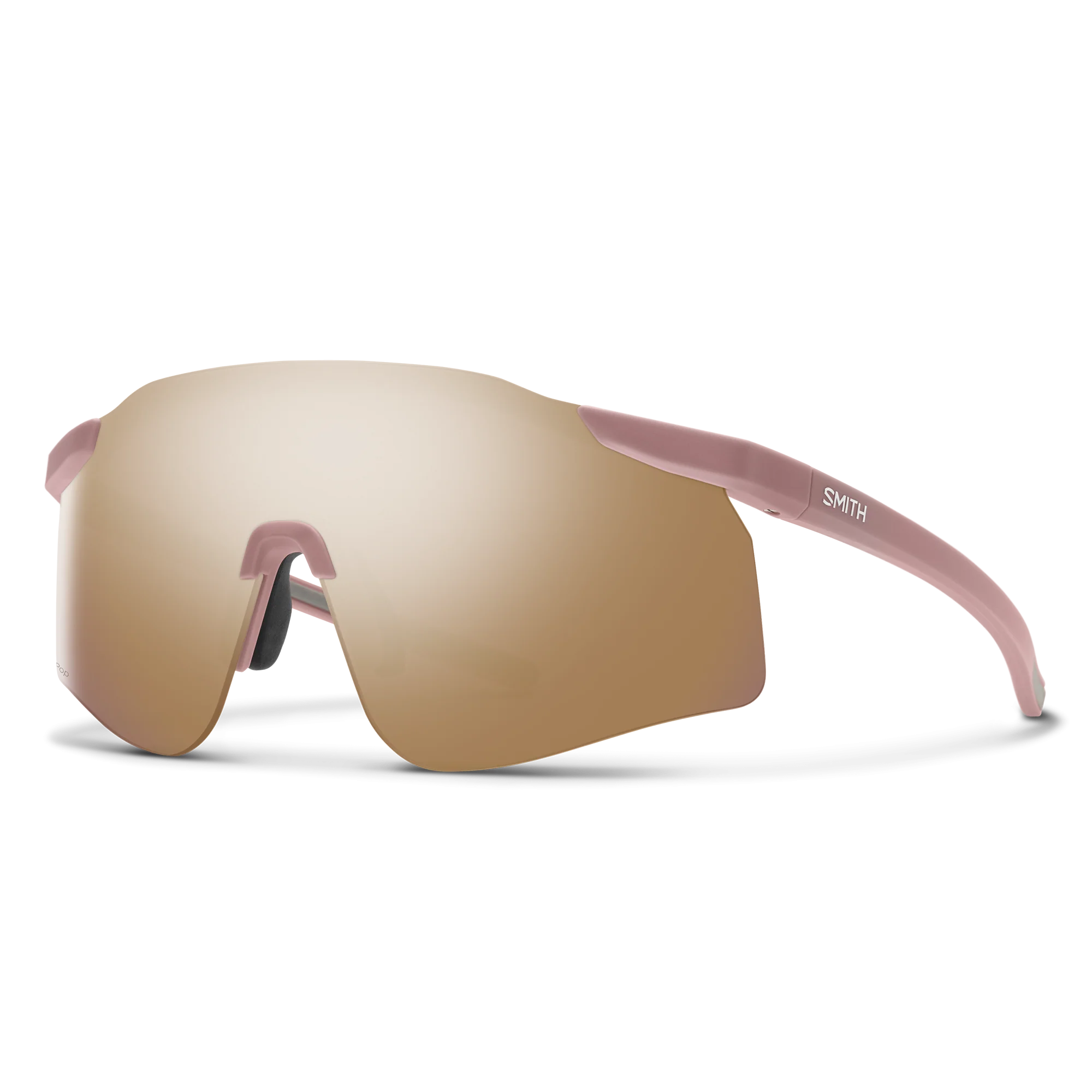 Lunettes de soleil Smith - Defy - Rose Craie mat - ChromaPop Rose Gold Mirror - Cat.3