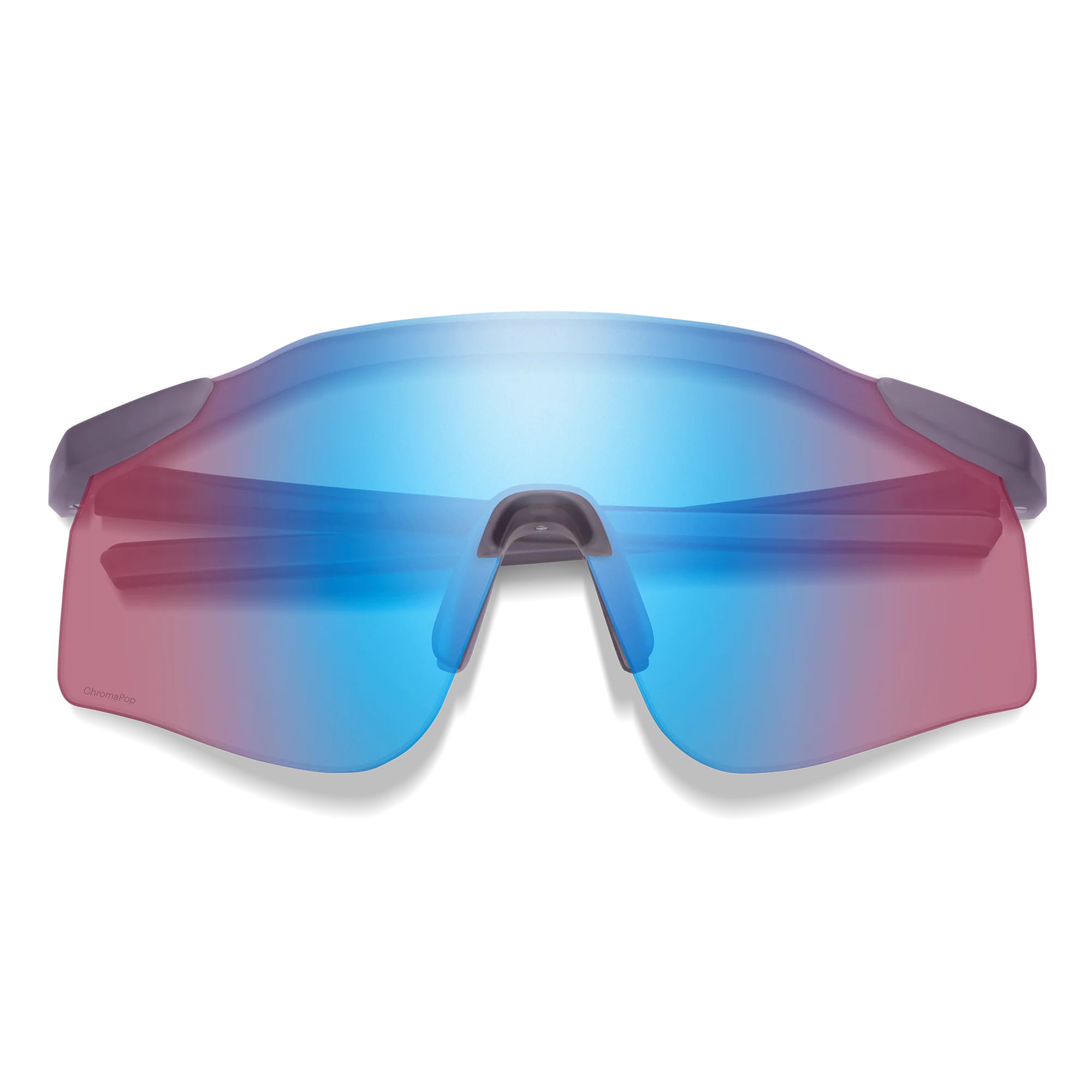 Lunettes de soleil Smith - Defy - Cristal Meteorite mat - ChromaPop Low Light Rose Blue Mirror - Cat.1 2