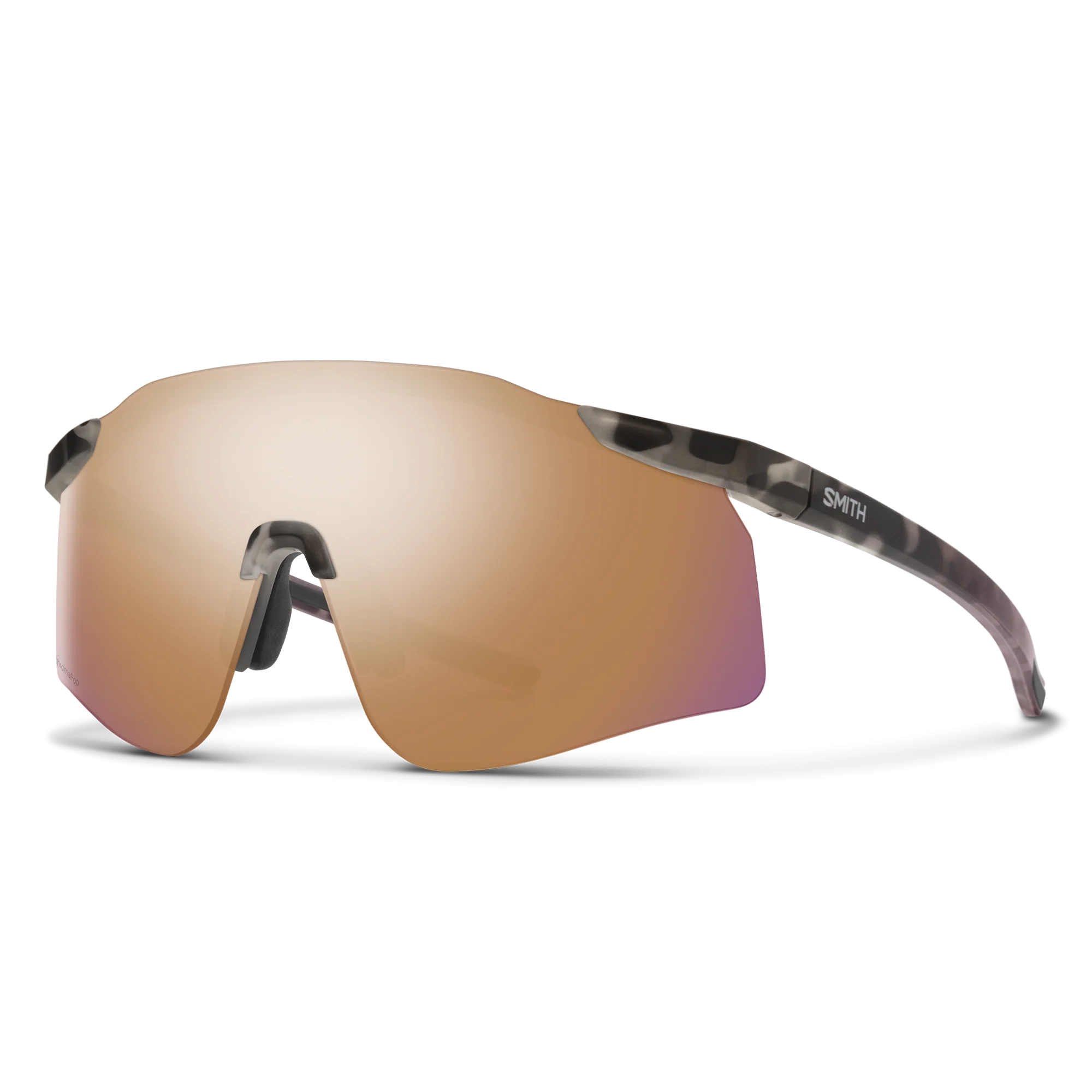 Lunettes de soleil Smith - Defy - Salt Haze mat - ChromaPop Rose Gold Mirror - Cat.3