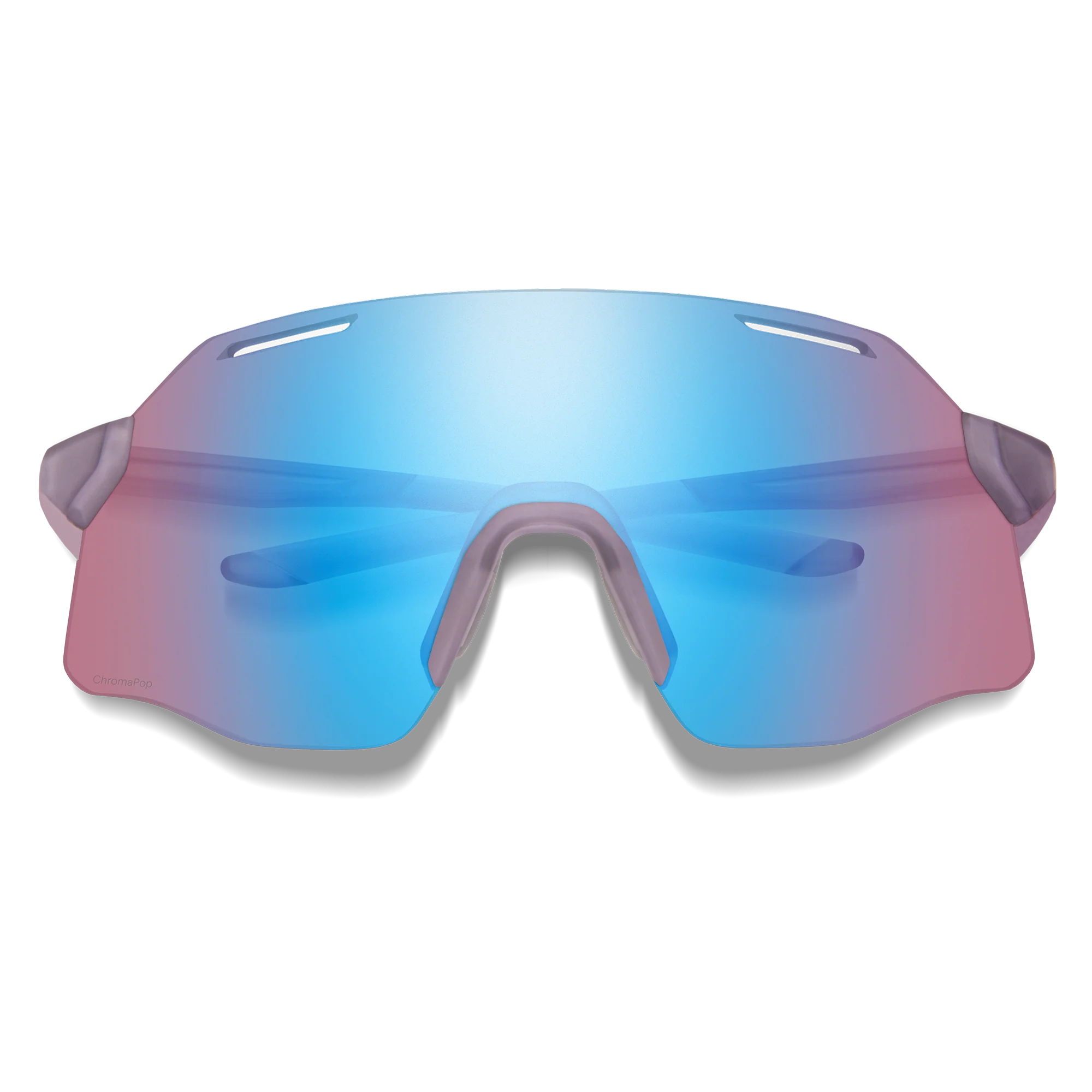 Lunettes de soleil Smith - Vert PivLock - Cristal Meteorite mat - ChromaPop Low Light Rose Blue Mirror - Cat.1 2