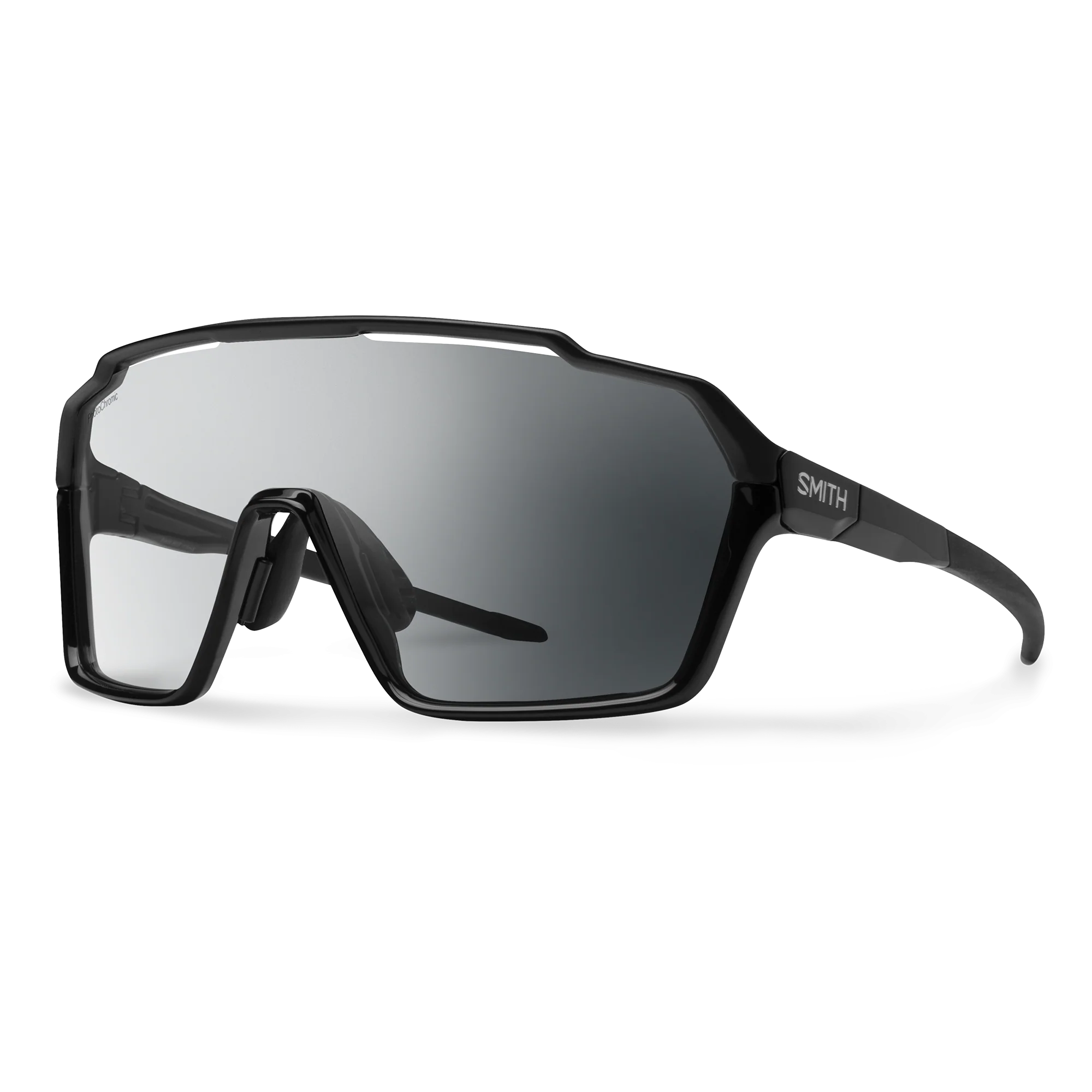 Lunettes de soleil Smith - Shift XL MAG - Noir - ChromaPop Photochromic Clear To Gray - Cat.1 à 3