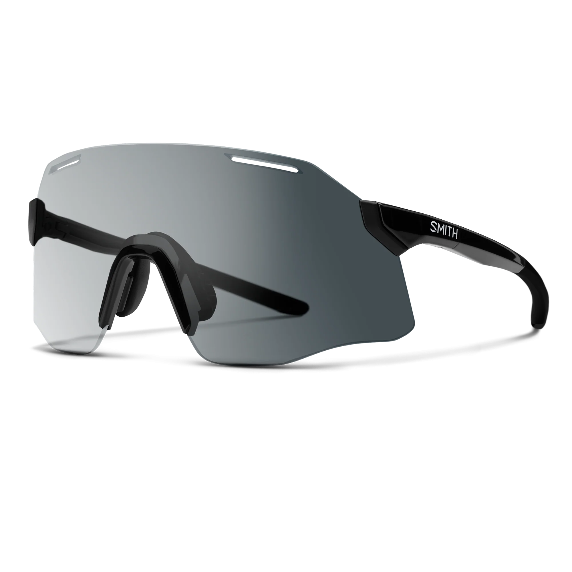 Lunettes de soleil Smith - Vert PivLock - Noir - Photochromic Clear To Gray - Cat.1 à 3