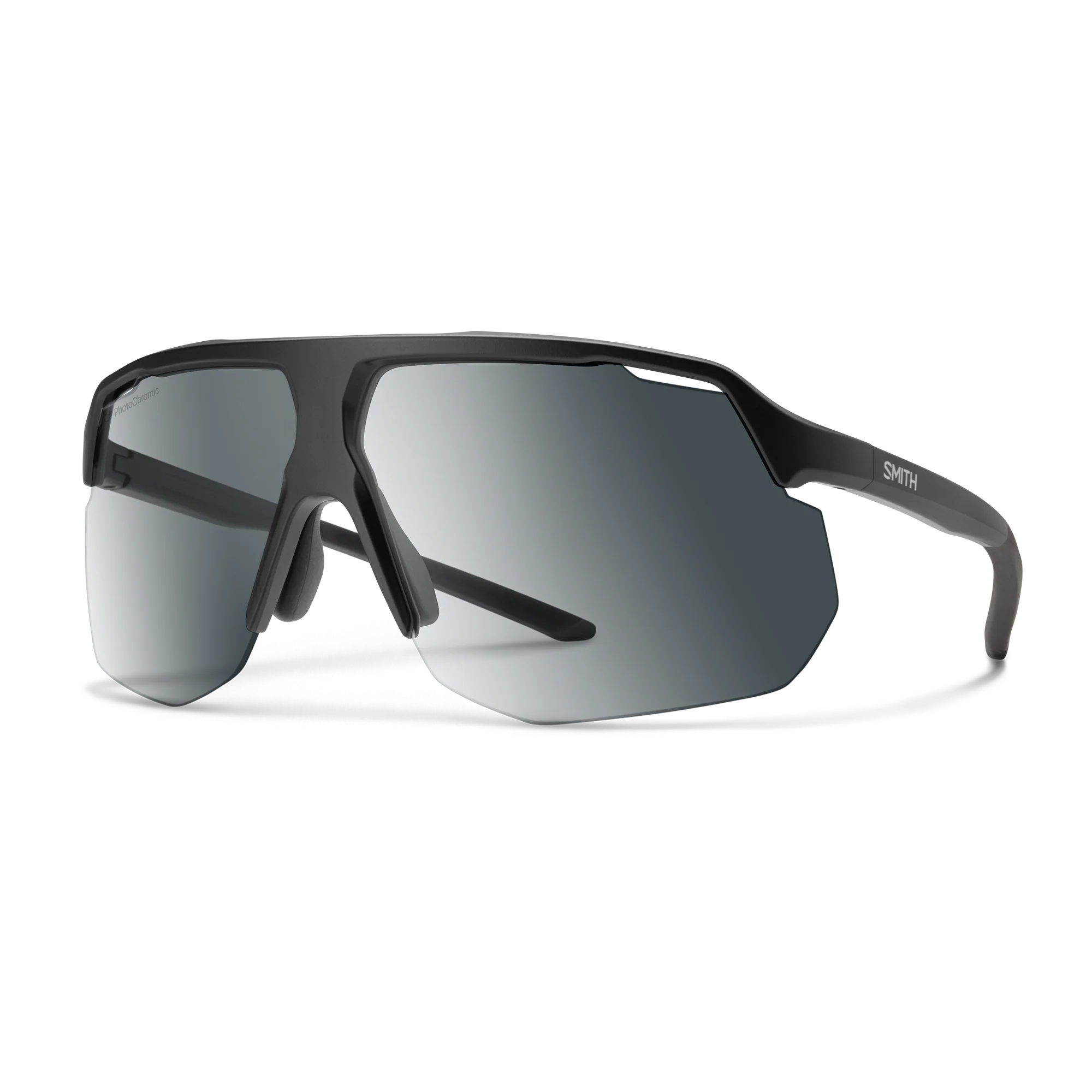 Lunettes de soleil Smith - Motive - Noir mat - ChromaPop Photochromic Clear To Gray - Cat.1 à 3