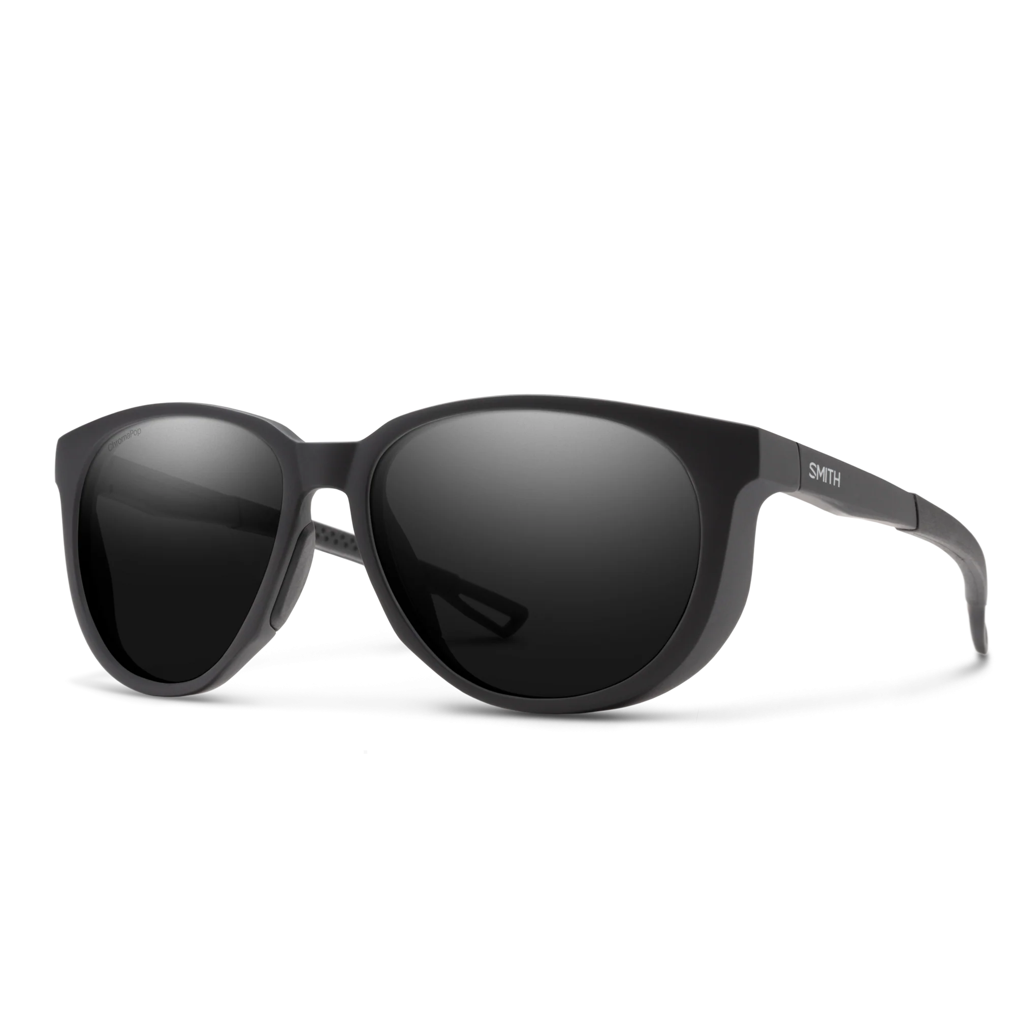 Lunettes de soleil Smith - Seeker - Noir mat - ChromaPop Polarized Black - Cat.3
