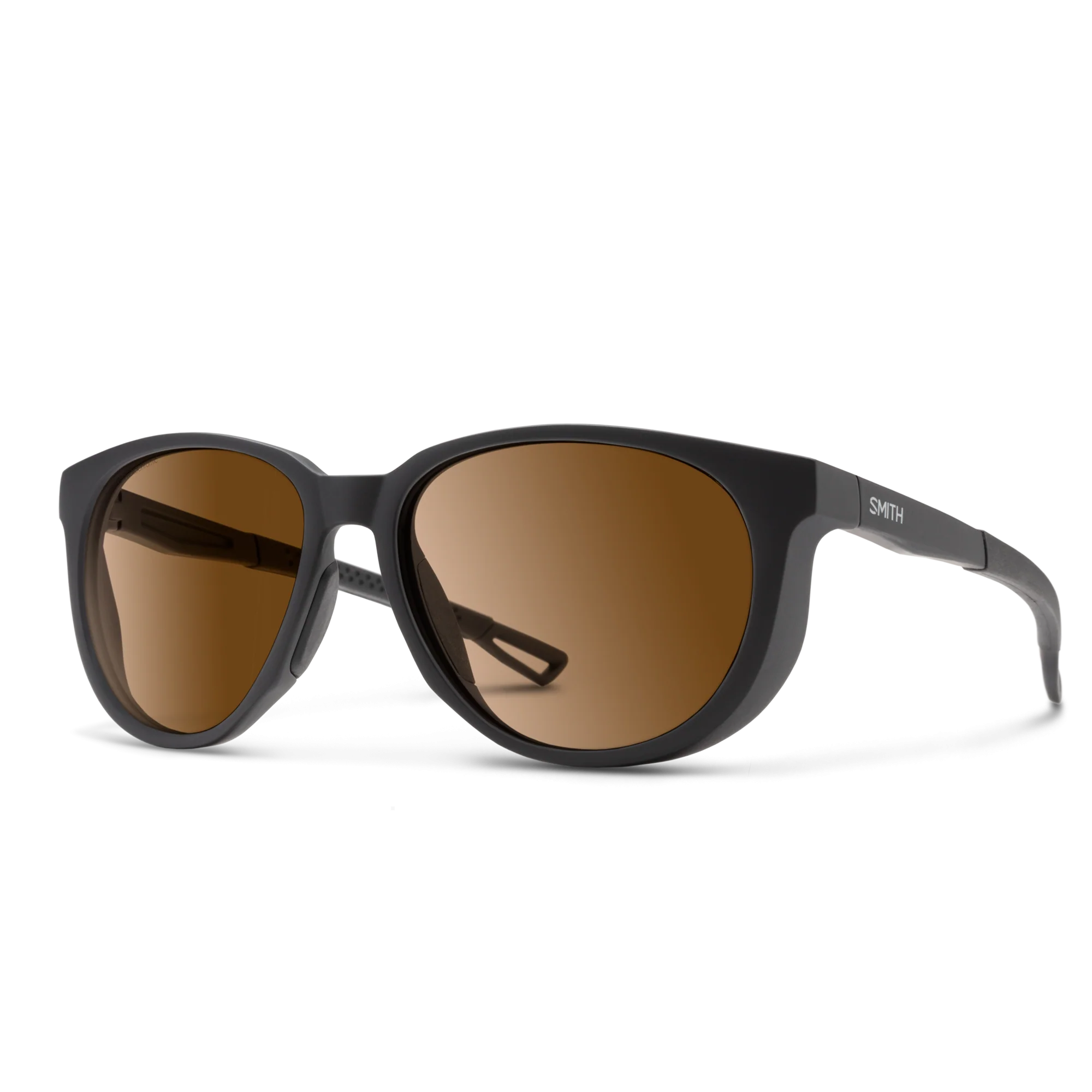 Lunettes de soleil Smith - Seeker - Noir mat - ChromaPop Photochromic Brown - Cat.1 à 3