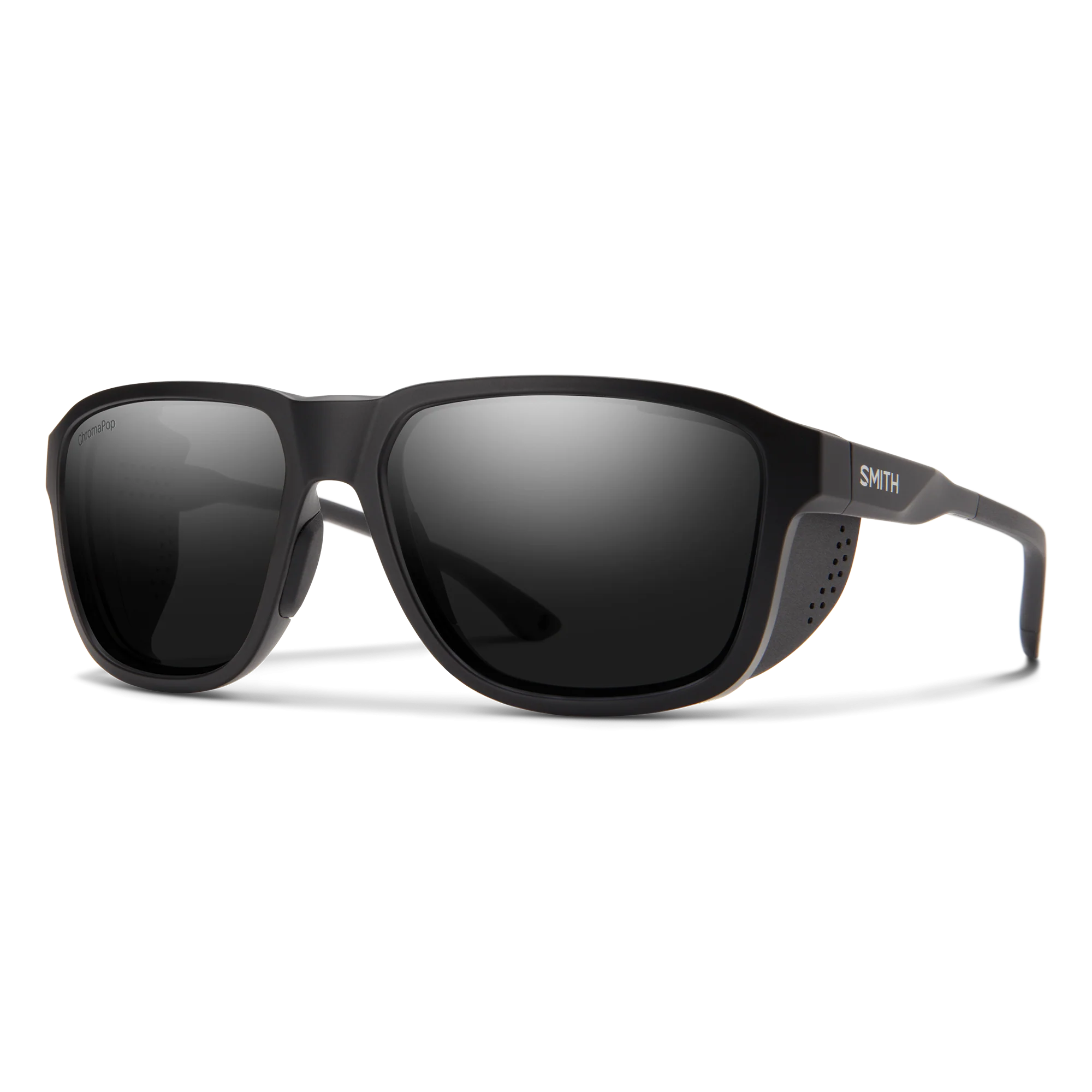 Lunettes de soleil Smith - Embark - Noir mat - ChromaPop Black - Cat.3