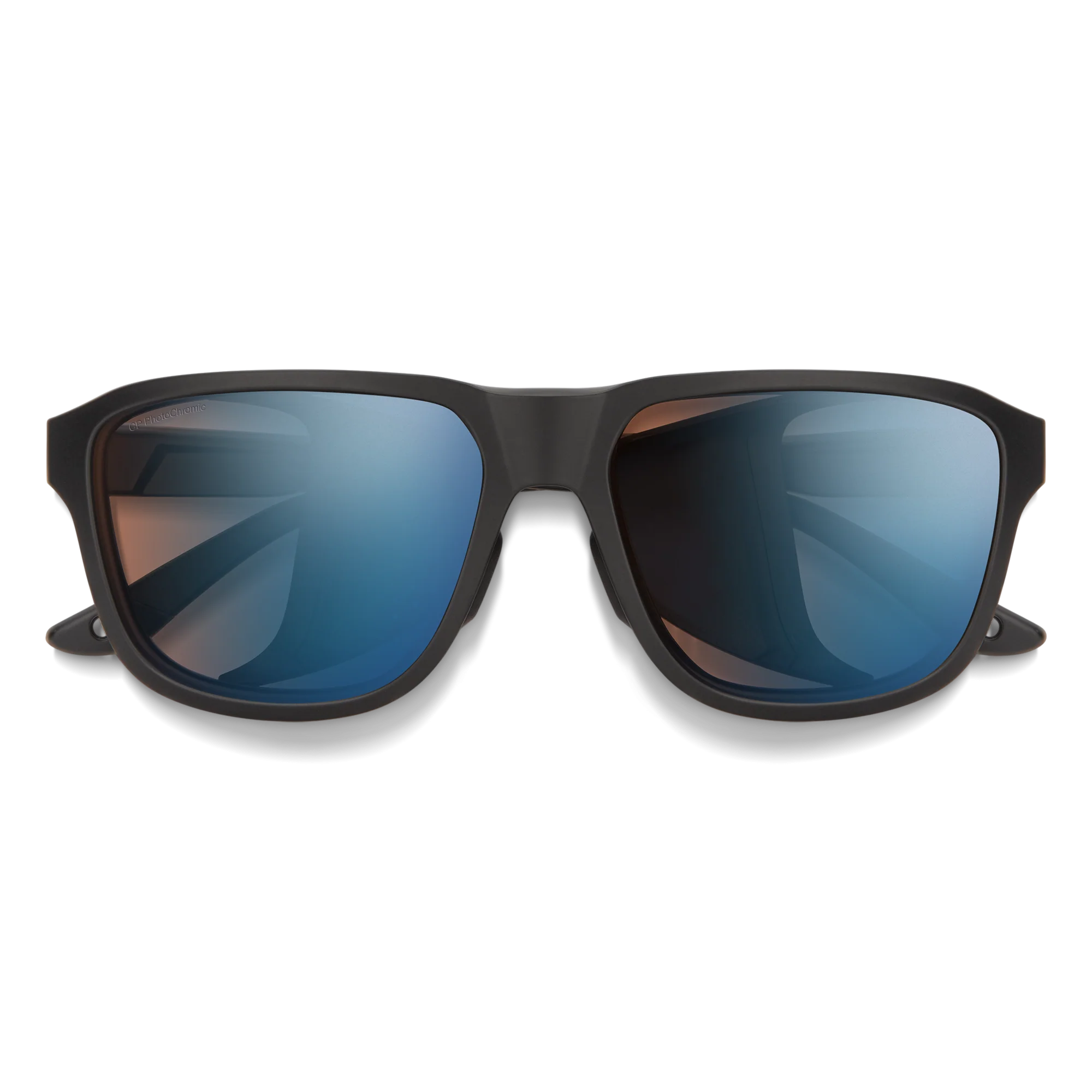 Lunettes de soleil Smith - Embark - Noir mat - ChromaPop Glacier Photochromic Copper Blue Mirror - Cat.1 à 4 2