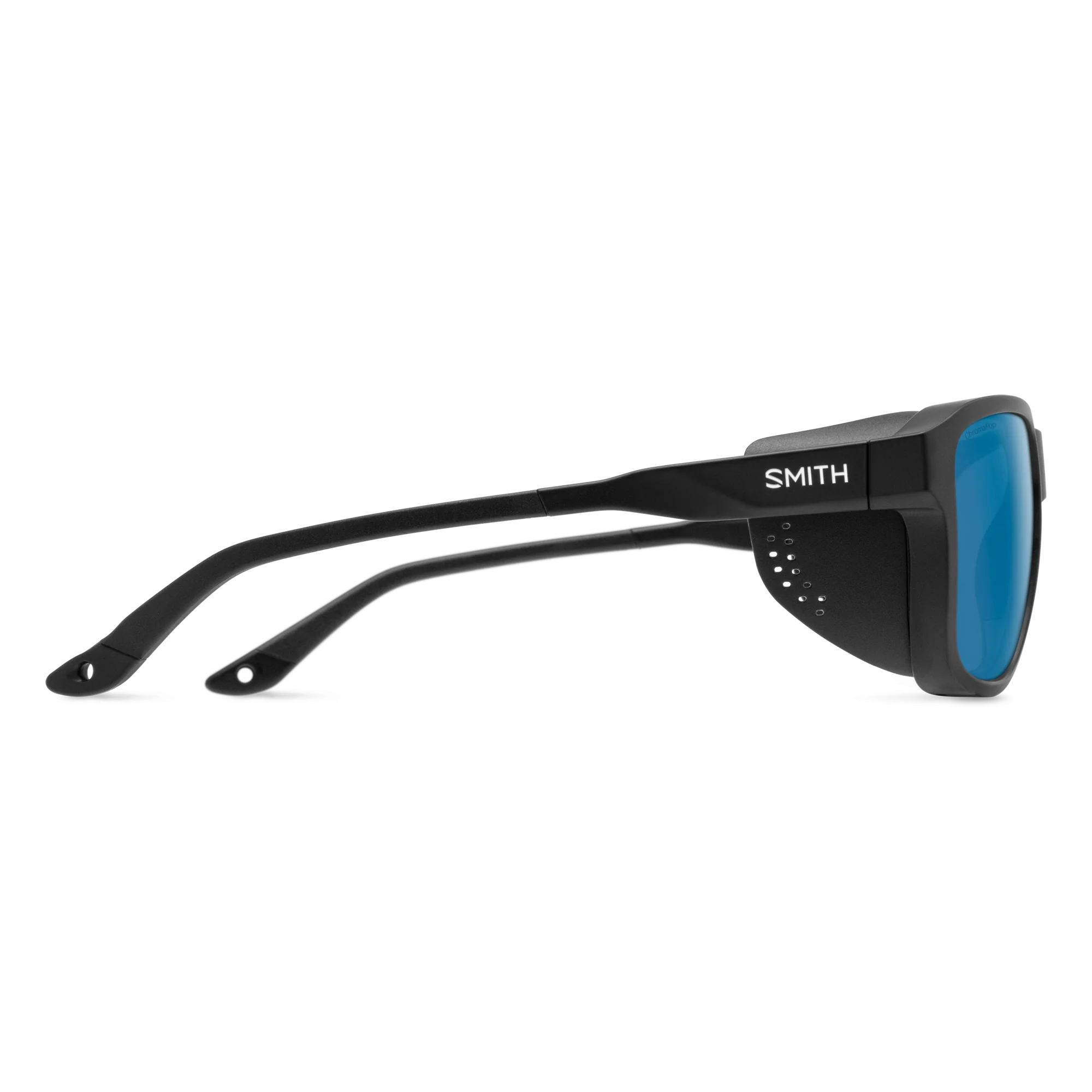 Lunettes de soleil Smith - Embark - Noir mat - ChromaPop Glass Polarized Blue Mirror - Cat.3 3