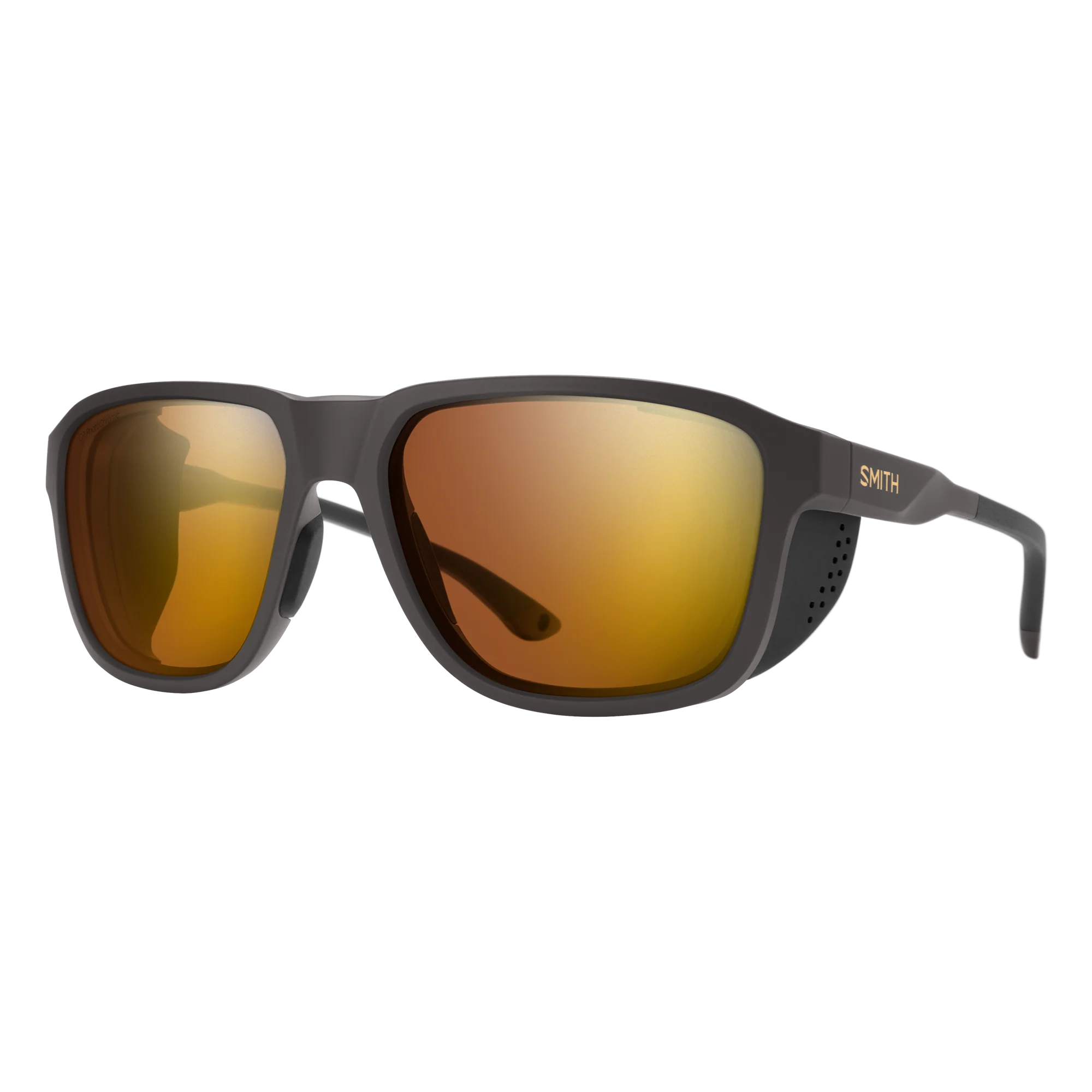Lunettes de soleil Smith - Embark - Gravy mat - ChromaPop Glacier Photochromic Copper Gold Mirror - Cat.1 à 4