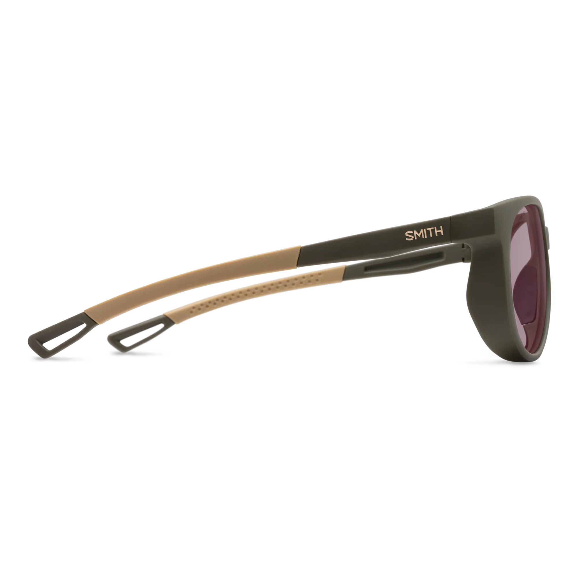 Lunettes de soleil Smith - Seeker - Vert Forest mat - ChromaPop Low Light Rose - Cat.1 3