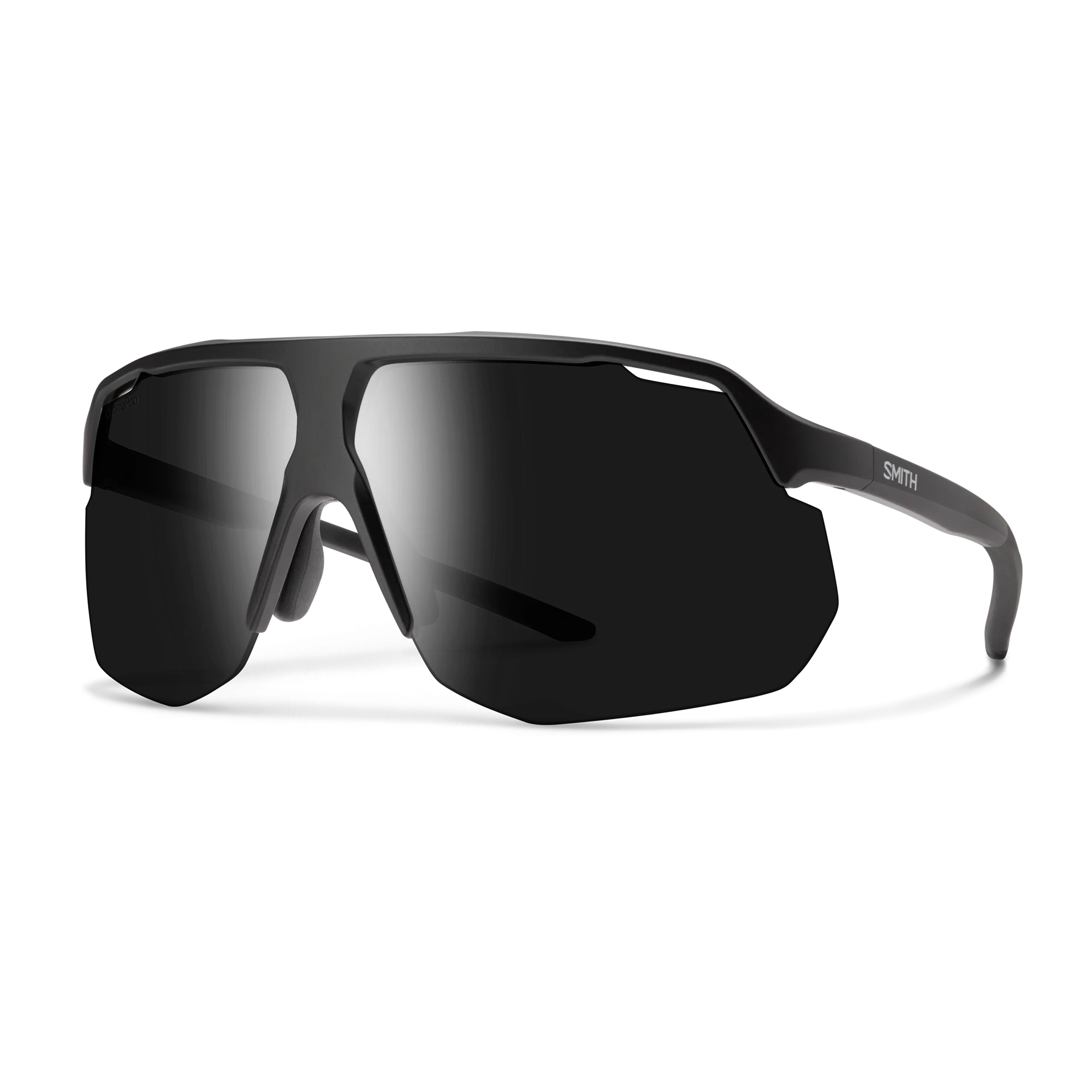Lunettes de soleil Smith - Motive - Noir mat - ChromaPop Black - Cat.3