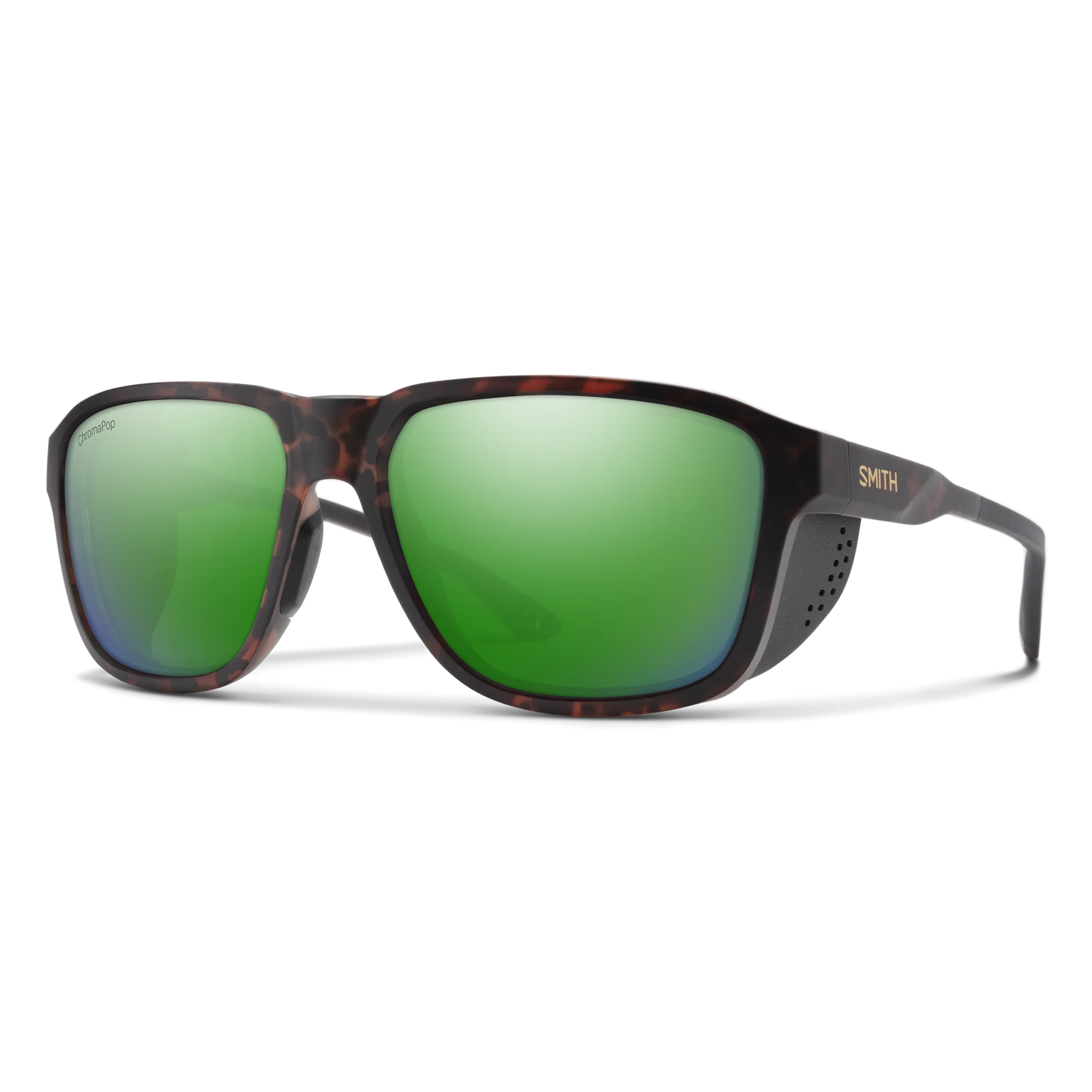 Lunettes de soleil Smith - Embark - Écaille mat - ChromaPop Polarized Green Mirror - Cat.3