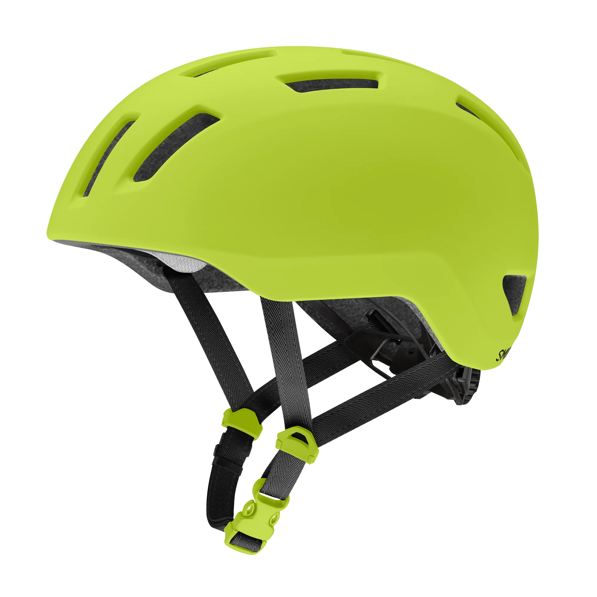 Casque de vélo enfant Smith - Transit Jr Mips - Lime électrique mat