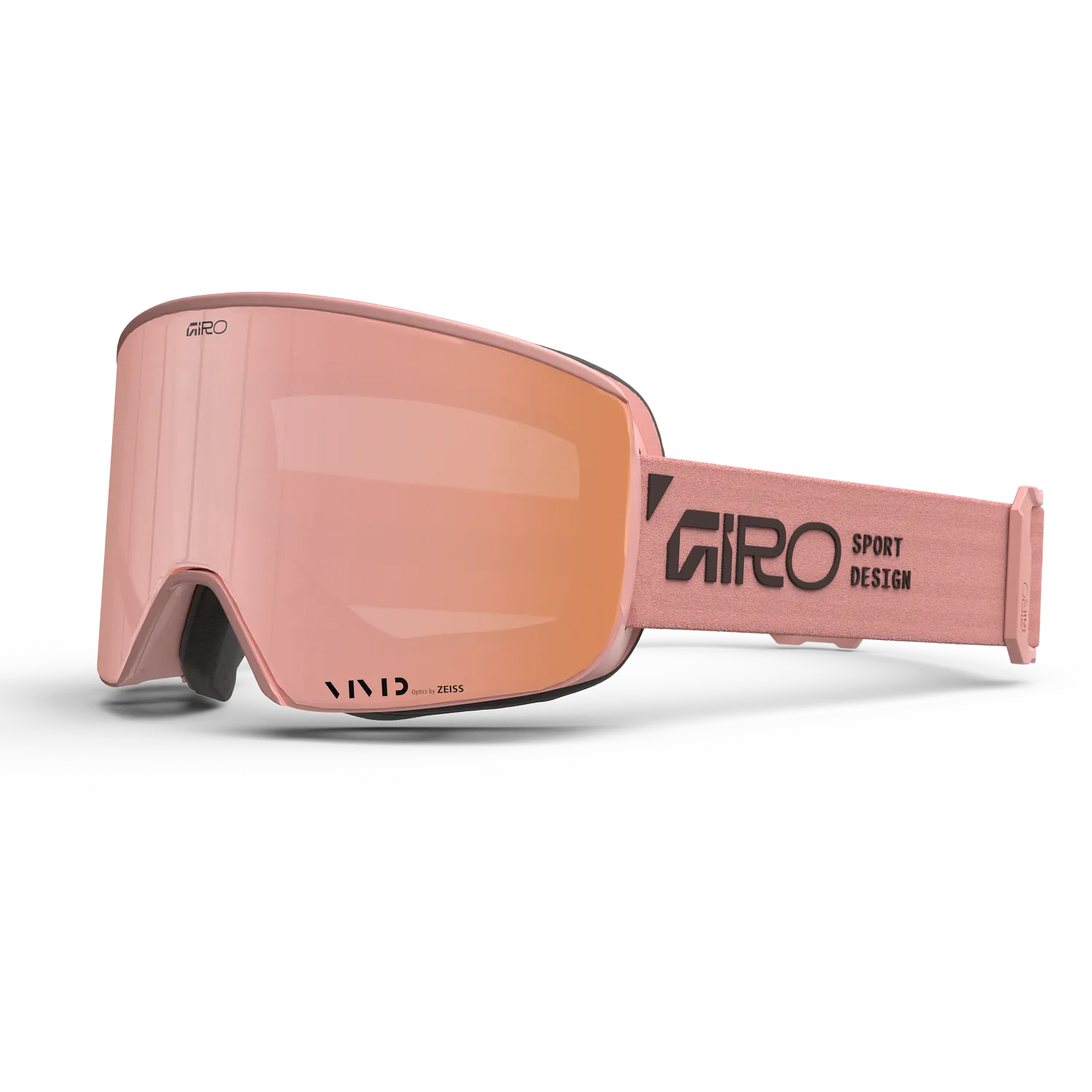 Masque de ski Giro - AXIS STACKED - Petal/Rose Gold