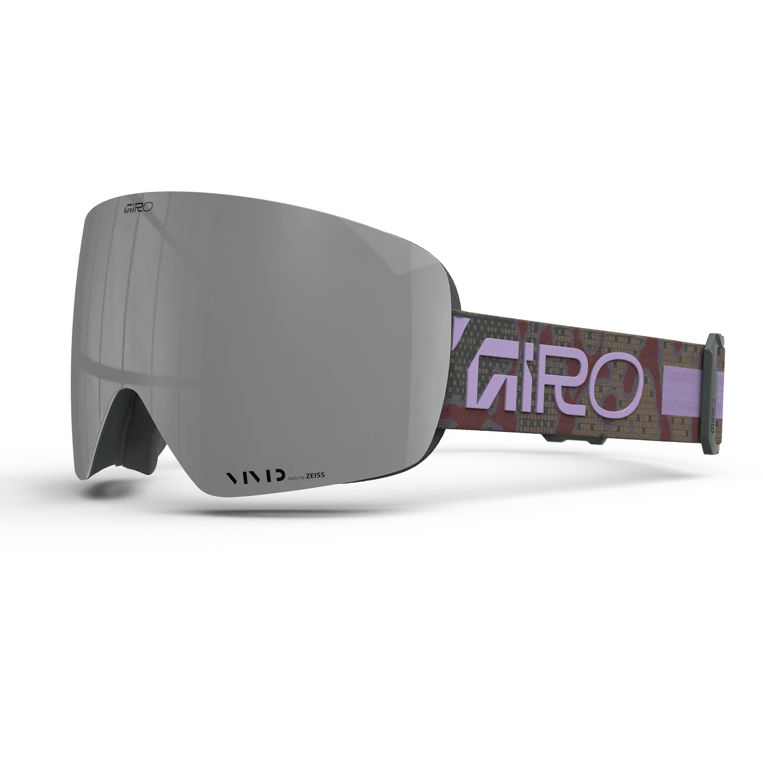 Masque de ski Giro - CONTOUR RS DRIFT - Dark Maroon/Onyx