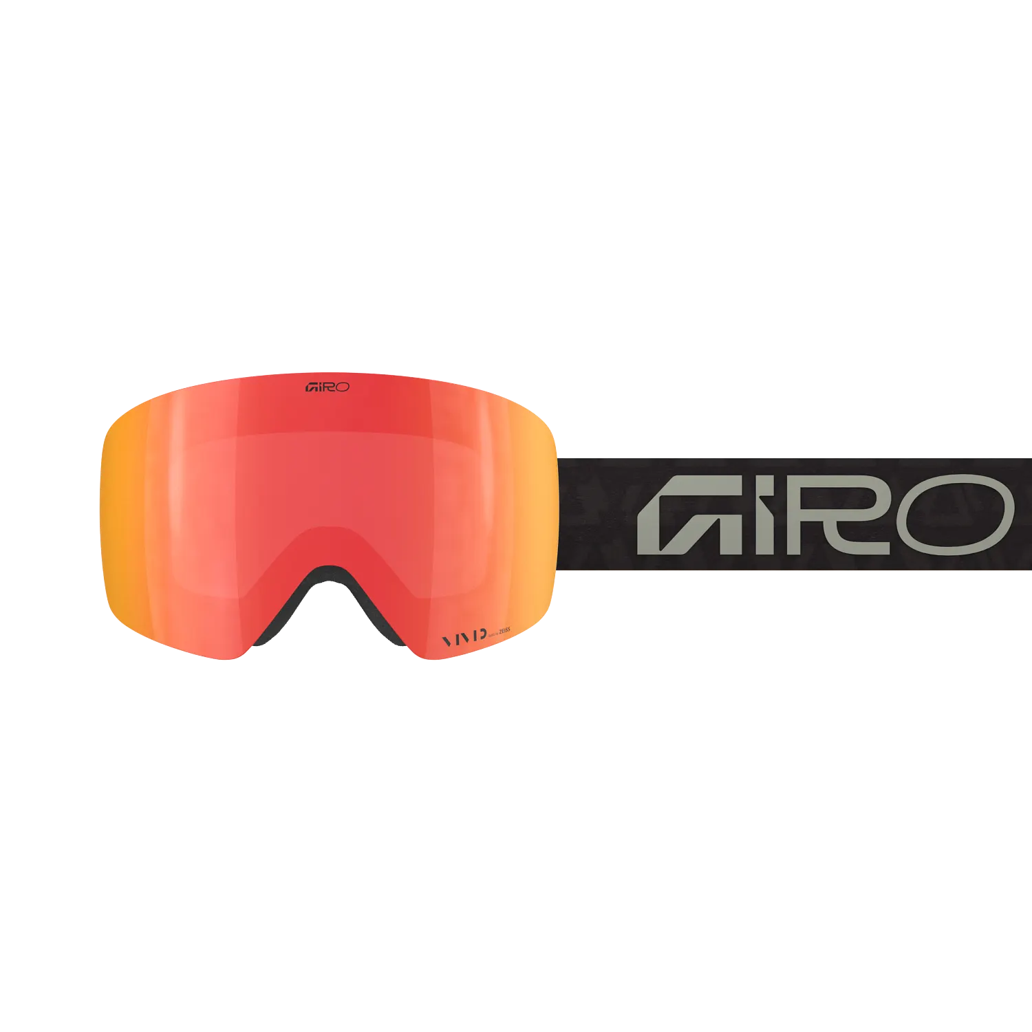 Masque de ski Giro - CONTOUR RS FRAGMENTS - Black/Ember 2