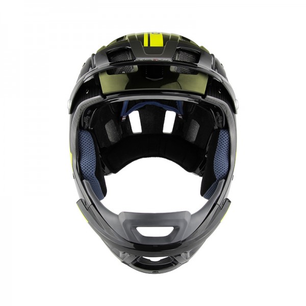 CASCO_MTBE_FullFace_Black-Olive_Neon_Carbon_Shiny_front_rgb_96dpi_800px_04-1457_600x600
