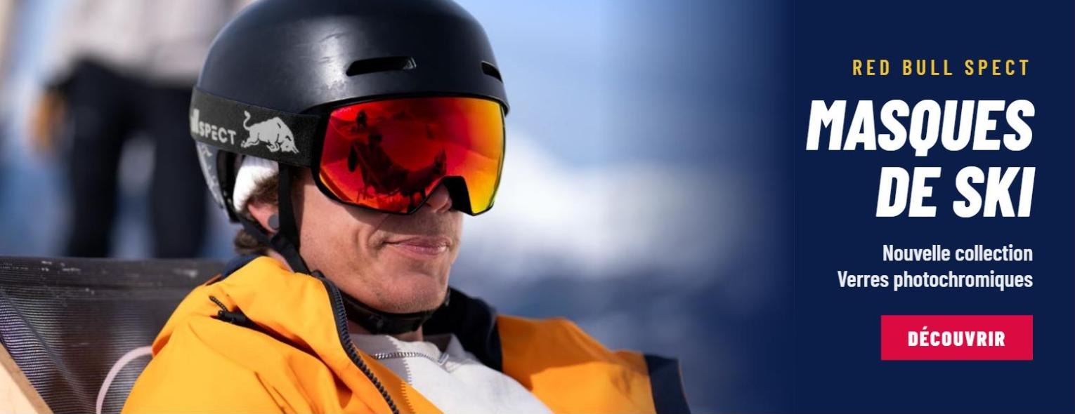 Masques de ski Red Bull SPECT