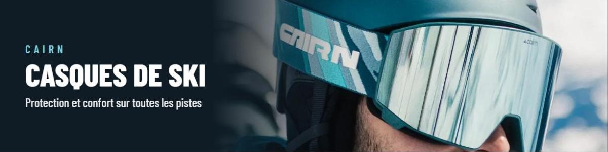 Casques de ski Cairn