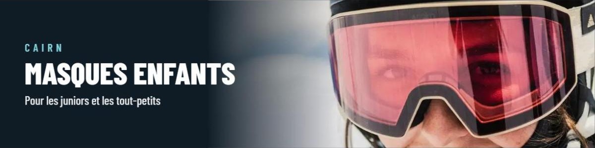 Masques de ski enfants Cairn