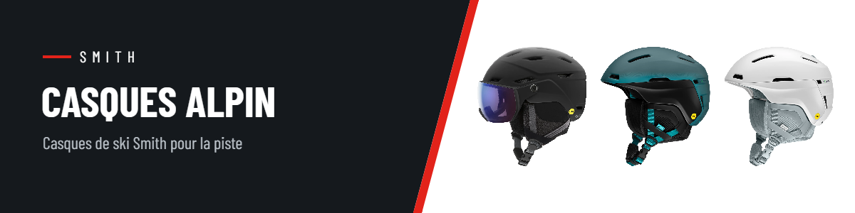 Casques de ski Alpin Smith