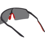 Lunettes de soleil Cairn Core Evolight Mat Metallic Black Red - photo 3