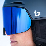 Casque de ski Bollé X-Fusion Sailor Blue Matte BH0170-SBM vue 2