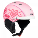 Casque de ski enfant Casco Mini Pro 2 Cardigan pink