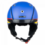 Casque de ski enfant Casco Mini Pro 2 Nostalgia blue - vue 2