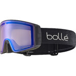 Masque de ski Bollé Blackridge Black Corp Matte Phantom+ Blue Semi-Polarisé