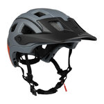 Casque de vélo Casco - COSMO Explorer Split Basalt - Gris et orange mat