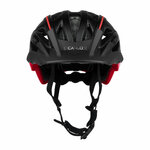 Casque de vélo Casco - ACTIV SL Structure - Noir structuré et rouge 3