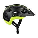 Casque de vélo Casco - ACTIV SL Structure - Noir structuré et jaune néon 2