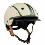 Casque de vélo Casco - COSMO Classic Eden Moon - Blanc soie et vert mat