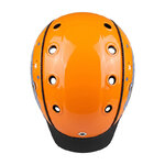 Casque de vélo et de Ski Casco - MINI 2 Junior - Tigro Blaze - Orange et bleu 5