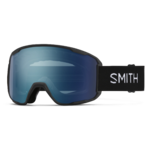 Masque de ski Smith - Preview - Noir - ChromaPop Everyday Blue Mirror