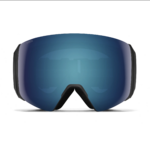 Masque de ski Smith - 4D MAG XL - Noir - ChromaPop Sun Blue Mirror
