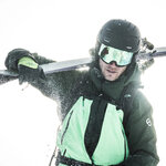 Masque de ski Smith - Preview - Noir - ChromaPop Everyday Green Mirror 5