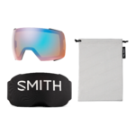 Masque de ski Smith - I/O MAG XL - Noir - ChromaPop Pro Photochromic Gold Mirror