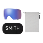 Masque de ski Smith - I/O MAG XL - Noir - ChromaPop Everyday Green Mirror