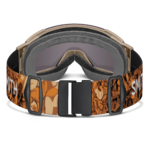 Masque de ski Smith - I/O MAG XL - Beige Botanist - ChromaPop Sun Platinum Mirror