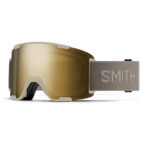 Masque de ski Smith - Stash XL - Craie - ChromaPop Sun Black Gold Mirror