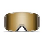Masque de ski Smith - Stash XL - Craie - ChromaPop Sun Black Gold Mirror 2