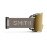 Masque de ski Smith - Stash XL - Craie - ChromaPop Sun Black Gold Mirror 3