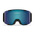 Masque de ski Smith - Stash XL - Noir - ChromaPop Everyday Blue Mirror 2